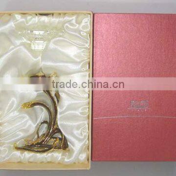 craft and gift metal pewter design cyrstal candle holder candlestick holder candle stand household decoration