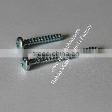 pan + electro galvanized self tapping screw