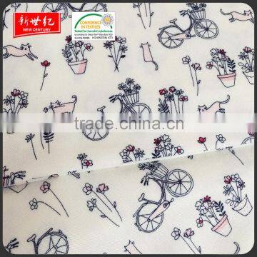china manufacturer good quality 30*24 91*68 155gsm twill reactive printed air-jet rayon fabric
