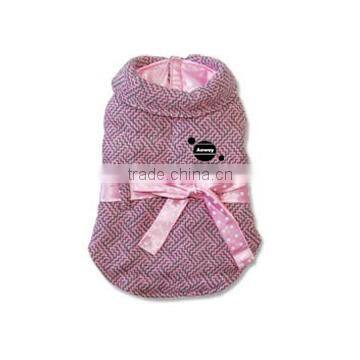 Best selling custom logo pink ribbon winter dog coat clothes pets product12