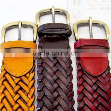 women fashion belt and hand made braided belt