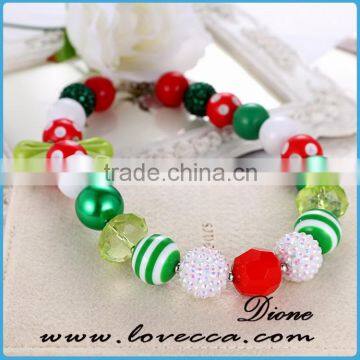 Different Various Colorful Glass Beads Christmas C Heap Personalised Bracelets photo-3