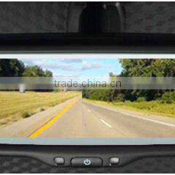 Car Mira cast Rear View Mirror with 7 Inch monitor full screen display mirror link with IOS9