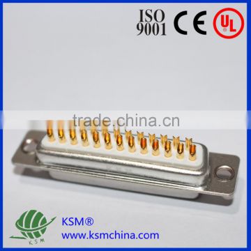 VGA connector v/t for wire female 25 pin