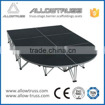 High quality portable best sale aluminium outdoor stage