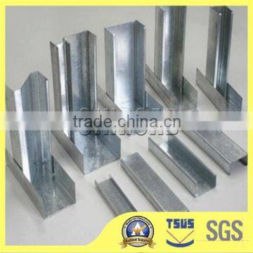 Light steel channel ceiling frame