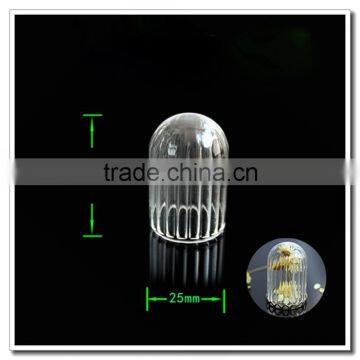 Bulk Sizes&Shapes for Botanical Jewellery Terrarium: Small Orb In Bronze&Silver, Gifts Cylinder Hollow Clear Solid Glass Ball photo-6