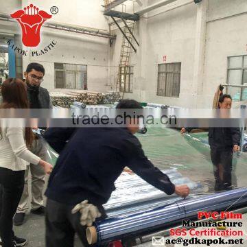 no sticky plastic pvc sheet use for packing mattress