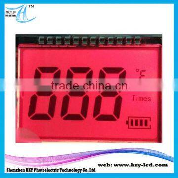 India LCD For Home Current Meters Bike Screen Current Meter TN LCD Display