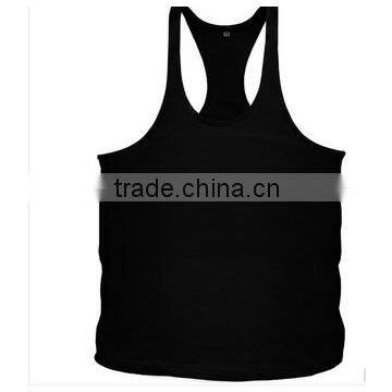Cotton Sleeveless Tank Top Men Fitness Gold Gym Sport Bodybuilding Gym Singlets
