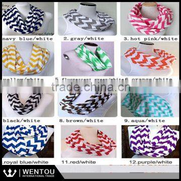 Breastfeeding Multifunctional Chevron Nursing Scarf Infinity Nursing Cover