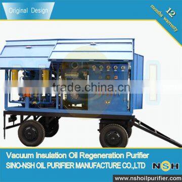 Two-Stage Vacuum Oil Regeneration Plant Safe And Reliable