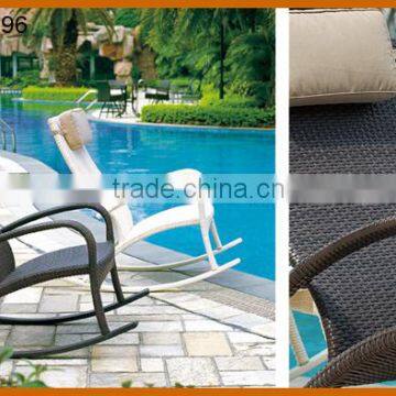 Garden Rattan Rocking Chair Modern Style Living Room Rocking Chair