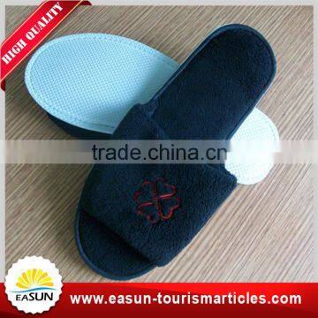 Logo Printed Customized Promotional disposable hotel slipper