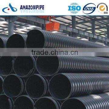 Good price HDPE steel belt corrugated pipe for drainage