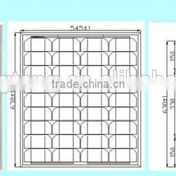 4*9 ,125*125 Monocrystalline Cells,A-Grade cells ,40W Monocrystalline Solar panel