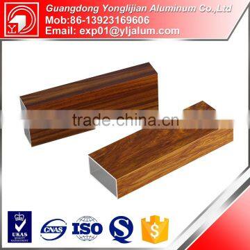 2015 Yong Li Jian types of wood grain aluminum extrusion profile hot sale