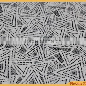 high quality stretch graph lace fabric