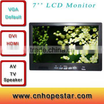 widescreen wall mount desktop 7inch multi touchscreen car monitor