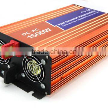 Power Inverter 1500W 24v dc to ac 110v Pure Sine Wave Inverter