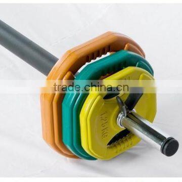 20kg rubber barbell set