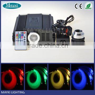 High power RGB color DMX 45W LED fiber optic light for ceiling star sky starry and pool perimeter light decoration