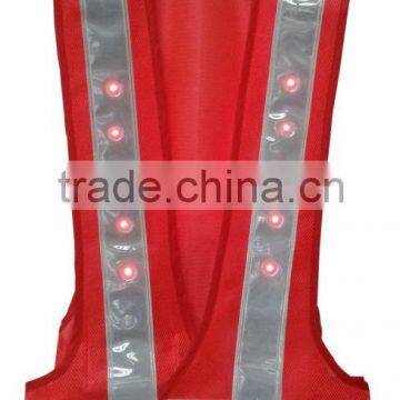 LED Safety Vest / Traffic safety vest / LED reflective vest