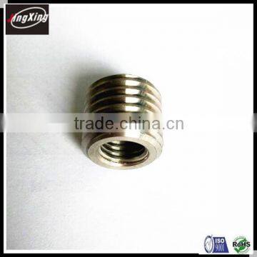 Custom bolt with internal thread and external thread screw