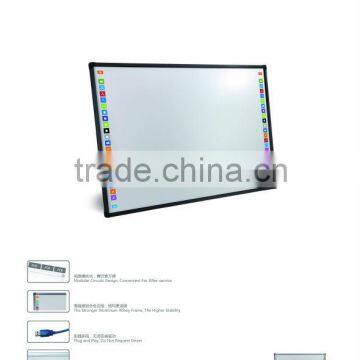 DG series four point touch 96 inch Infrared interactive whiteboard, smartboard, finger touch