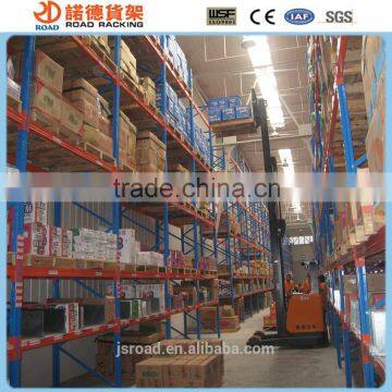 Adjustable pallet racking system