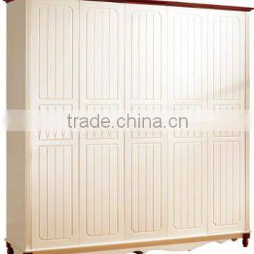 FUTURE Korea's Rural Style Solid Wood White Bed With Fabric for Bedroom Furniture Design photo-4