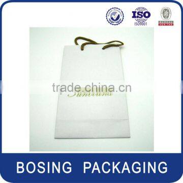 Paper carrier bag with cutom logo