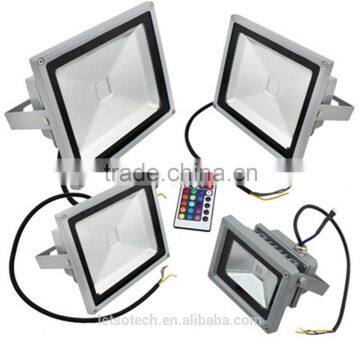 2016 High Quality Factory Price IP65 50w Dmx Led Flood Light Remote Led Floodlights With CE &ROHS&UL 3 Years Warranty photo-3