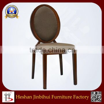 Wood Imitation Round Back Louis Restaurant Chair