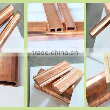 CuZn37 Different Wall Thickness Square Tube(Two Holes) photo-4