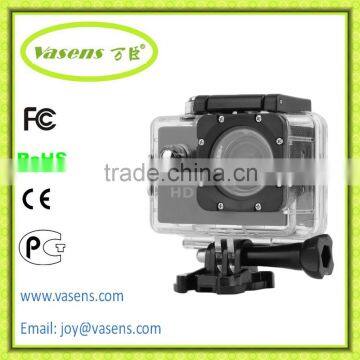 new product 30m waterproof 2'' wifi full hd sport action cam 1080p