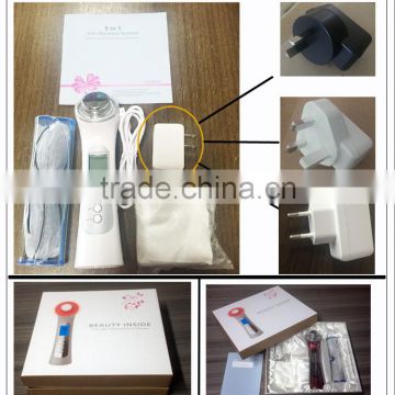 Led light light therapy Acne Treatment ultrasonic photon facial massager beauty care tools and equipment