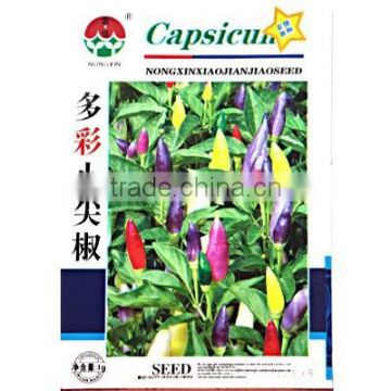 High Quality Colorful Pepper Seeds For Growing-Colorful Little Sharp Pepper