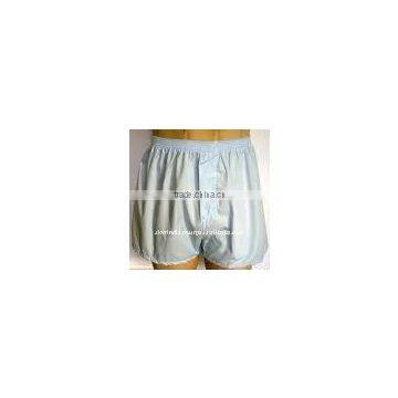 PLAIN DYED COTTON WOVEN BOXER SHORTS