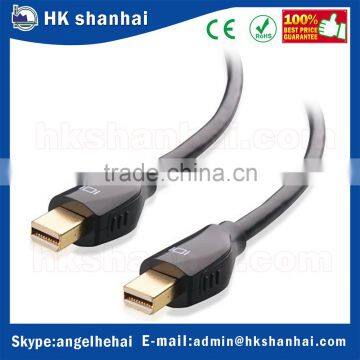 2016 hot sale 4K resolution ready male to male mini displayport dp cable connect PC/desktop/MAC to ultra HD monitor