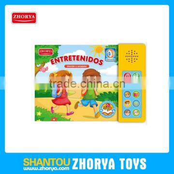 Zhorya spanish speaking book learning drawing joke book toys