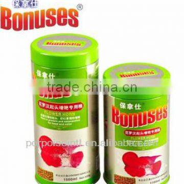 porpoise brand bonuses fish feed flower horn pellet food 2014 new product