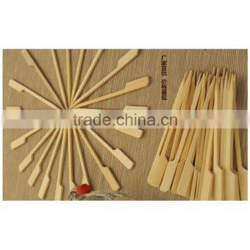 Disposable bamboo paddle stick