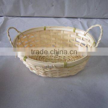 High quality bamboo basket with handle made in Vietnam