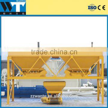 Aggregate 2 bins aggregate concrete weigh batching machine