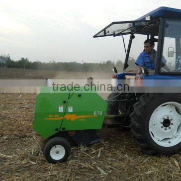 corn baler round hay baler