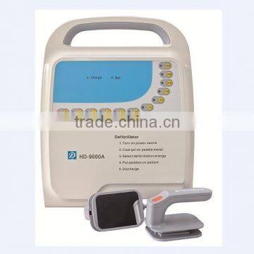 Low price biphasic monophasic defibrillator unit