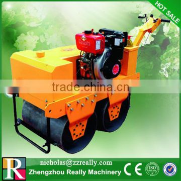 High quality diesel engine walk behind small road roller for sale