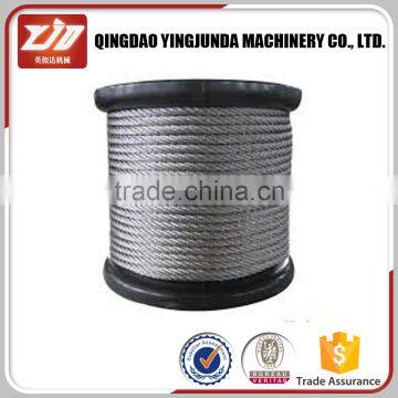 Qingdao Stainless Steel Wire Rope Reel 6x24 Galvanized Steel Wire Rope Price
