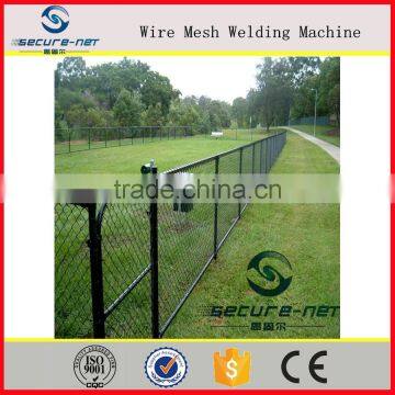 Galvanized Iron Wire Chain Link Fence Outdoor PVC Coated Steel Fence Panels